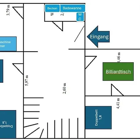 بيت للعطل Traumhaus Mit Garten, Billiard Und Grill