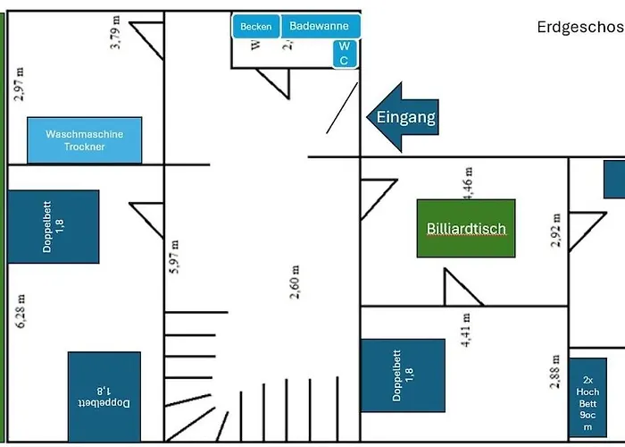 度假居 Renovated Until - Dream House With Garden And Billiards